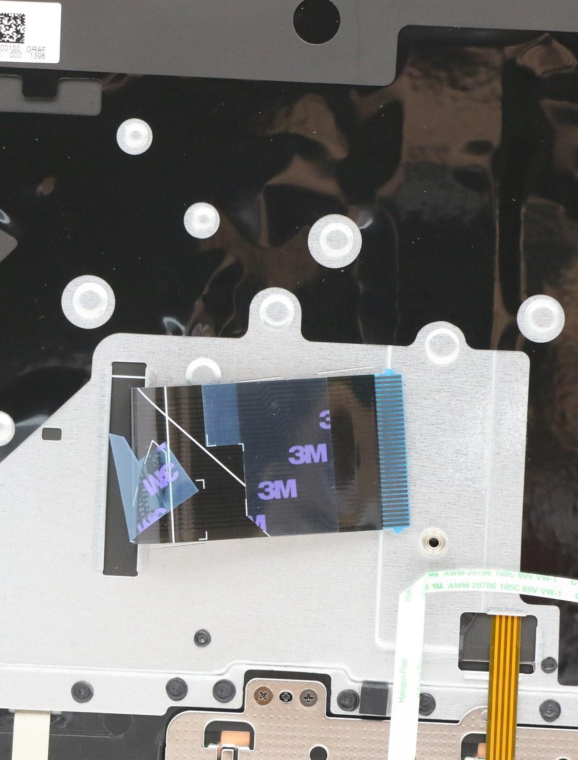 Lenovo Up Assy Al_Blu Fp W/Blkb Us - 5CB0U42300