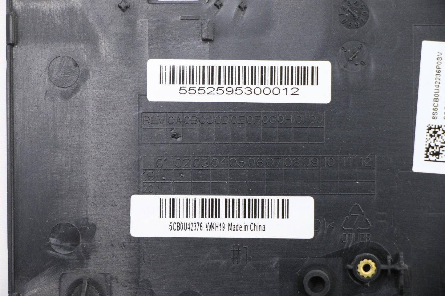 Lenovo Up Assy Pl_Blu Fp W/Nblkb Spn - 5CB0U42376