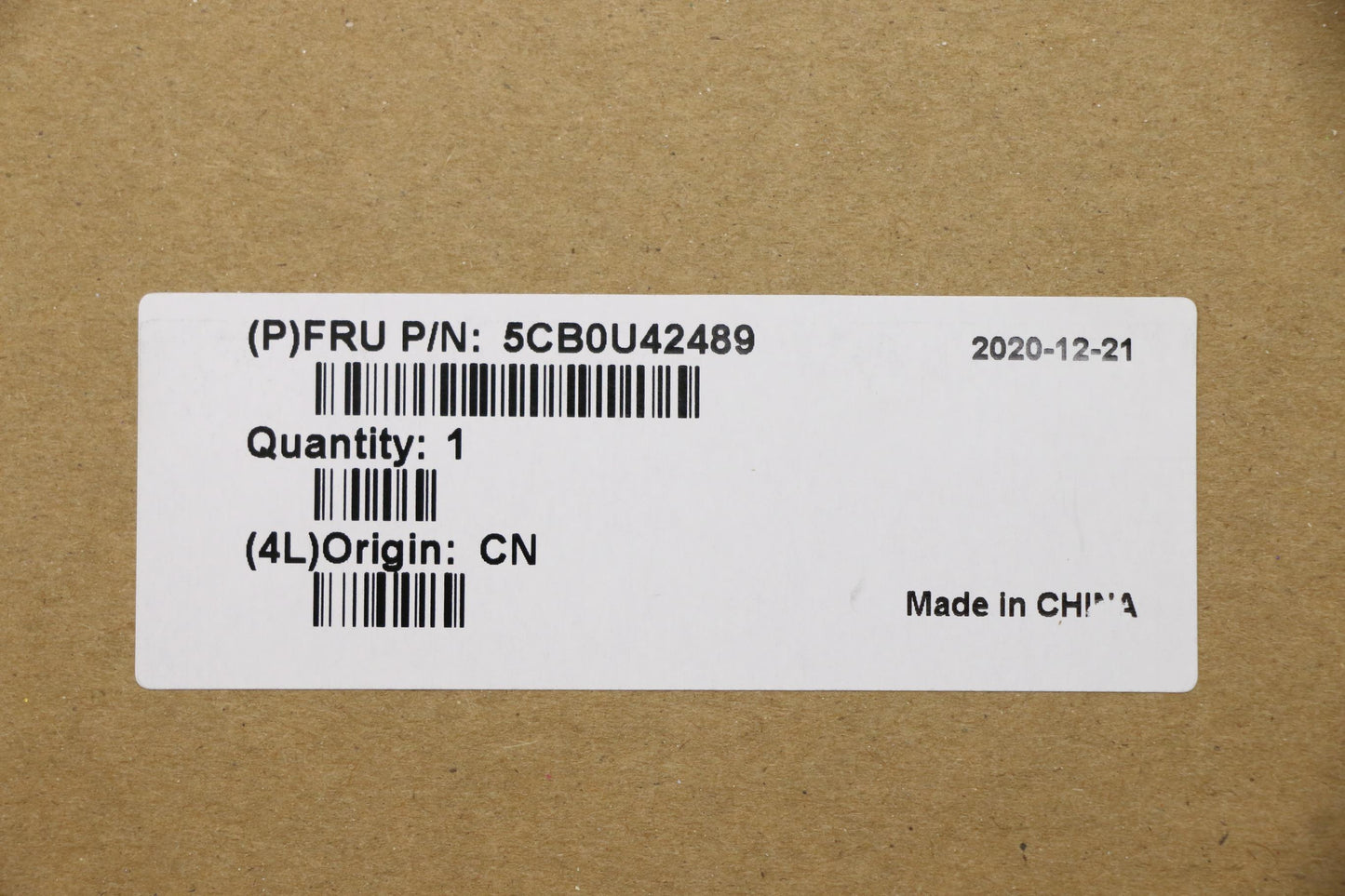 Lenovo Assembly Ucase_Ar-E W/Kb/Ant B - 5CB0U42489