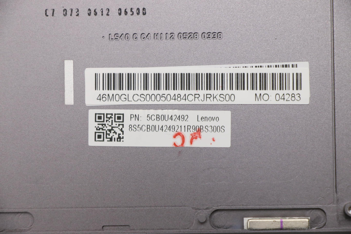 Lenovo Assembly Ucase_Bu W/Kb/Ant Bl - 5CB0U42492