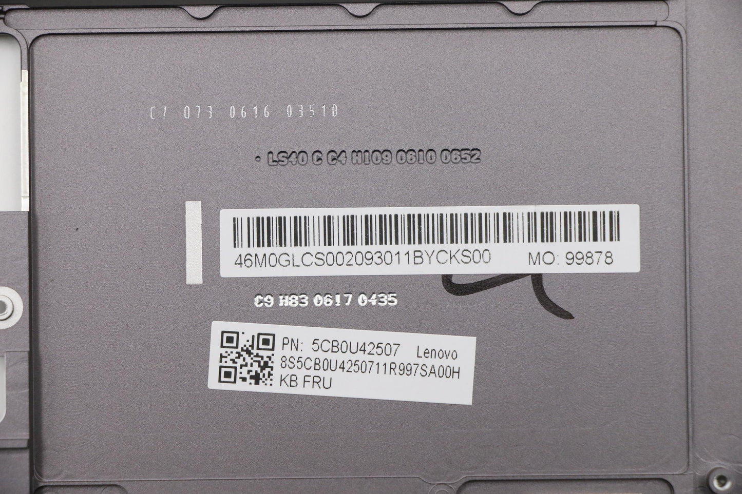Lenovo Assembly Ucase_Ko W/Kb/Ant Bl - 5CB0U42507