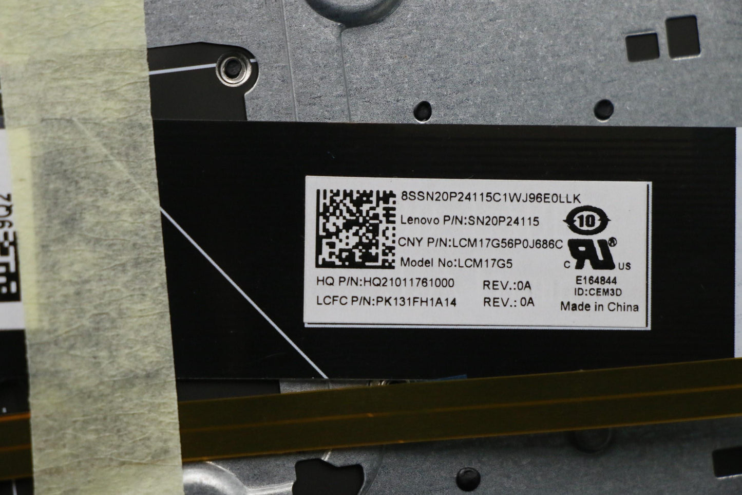 Lenovo C Cover Ab Al Po - 5CB0U42618