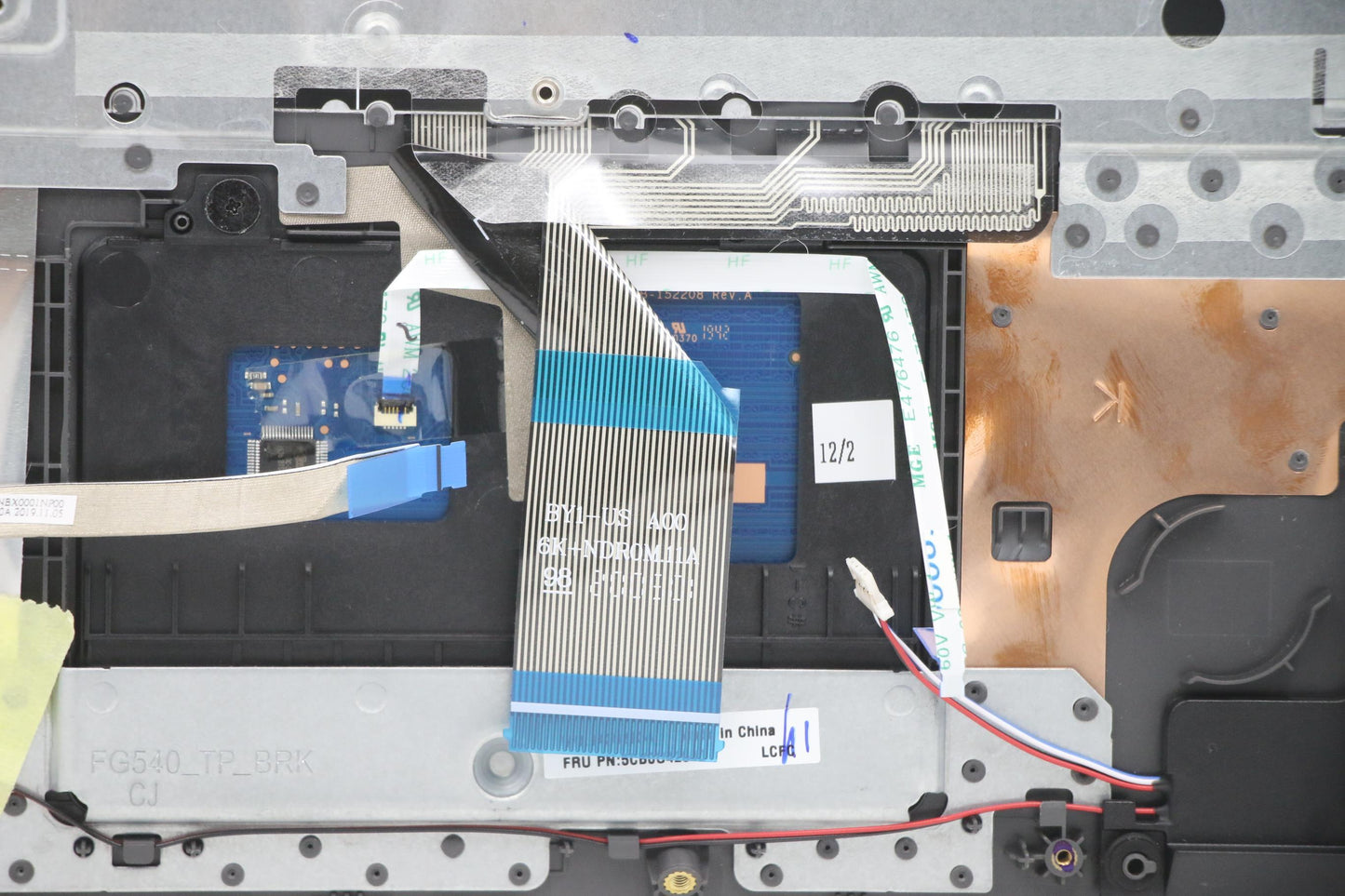 Lenovo Fv540 Log Up Assy Sub_Assy_Iro - 5CB0U42640