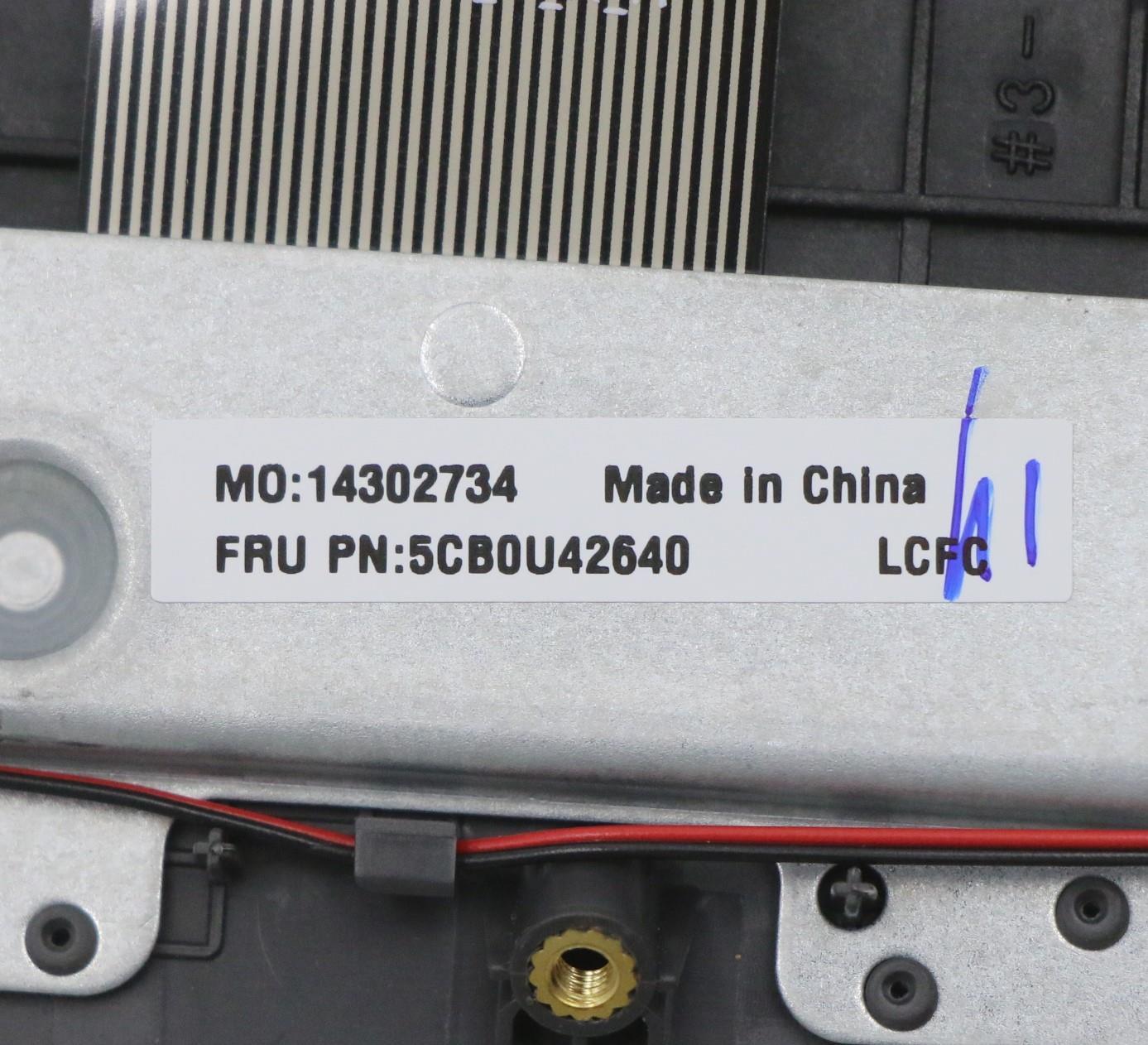 Lenovo Fv540 Log Up Assy Sub_Assy_Iro - 5CB0U42640