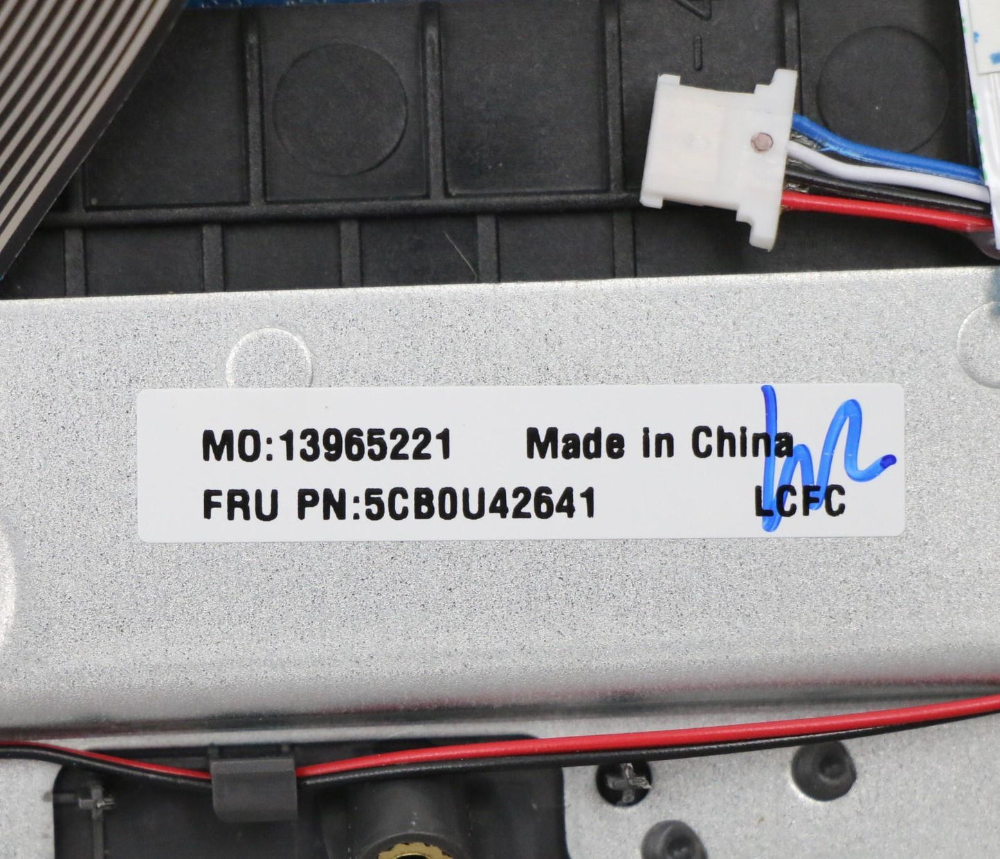 Lenovo Fv540 Log Up Assy Sub_Assy_Iro - 5CB0U42641