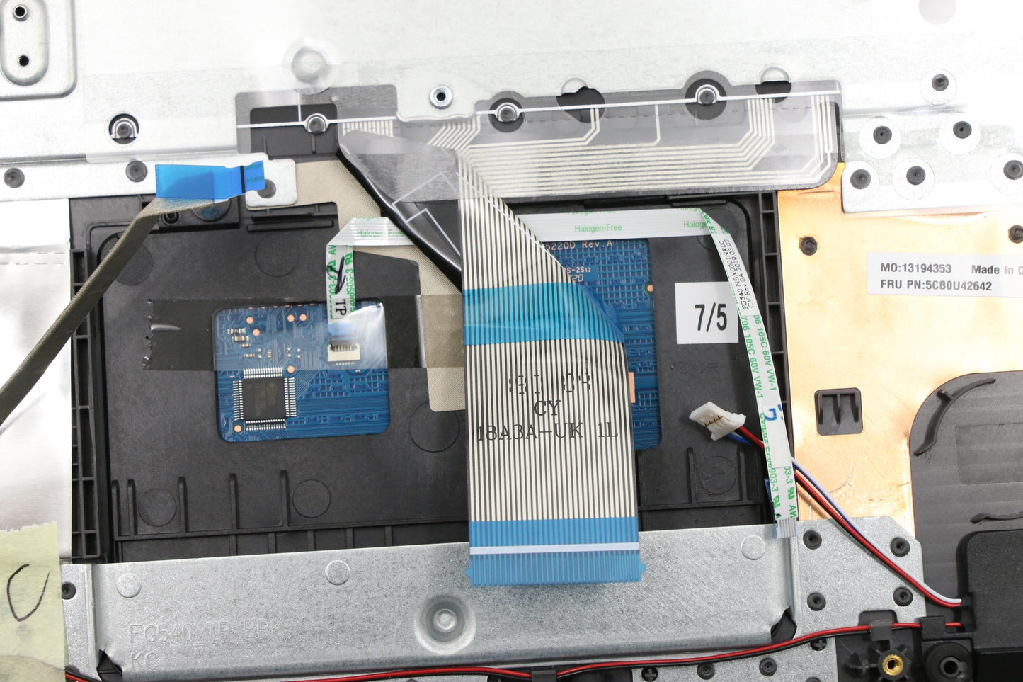 Lenovo Fv540 Log Up Assy Sub_Assy_Iro - 5CB0U42642