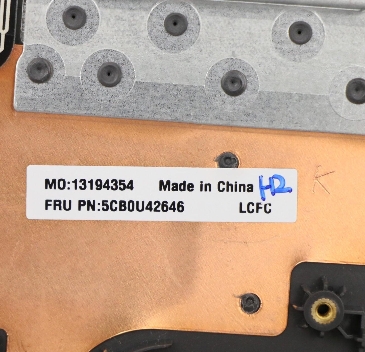 Lenovo Fv540 Log Up Assy Sub_Assy_Iro - 5CB0U42646
