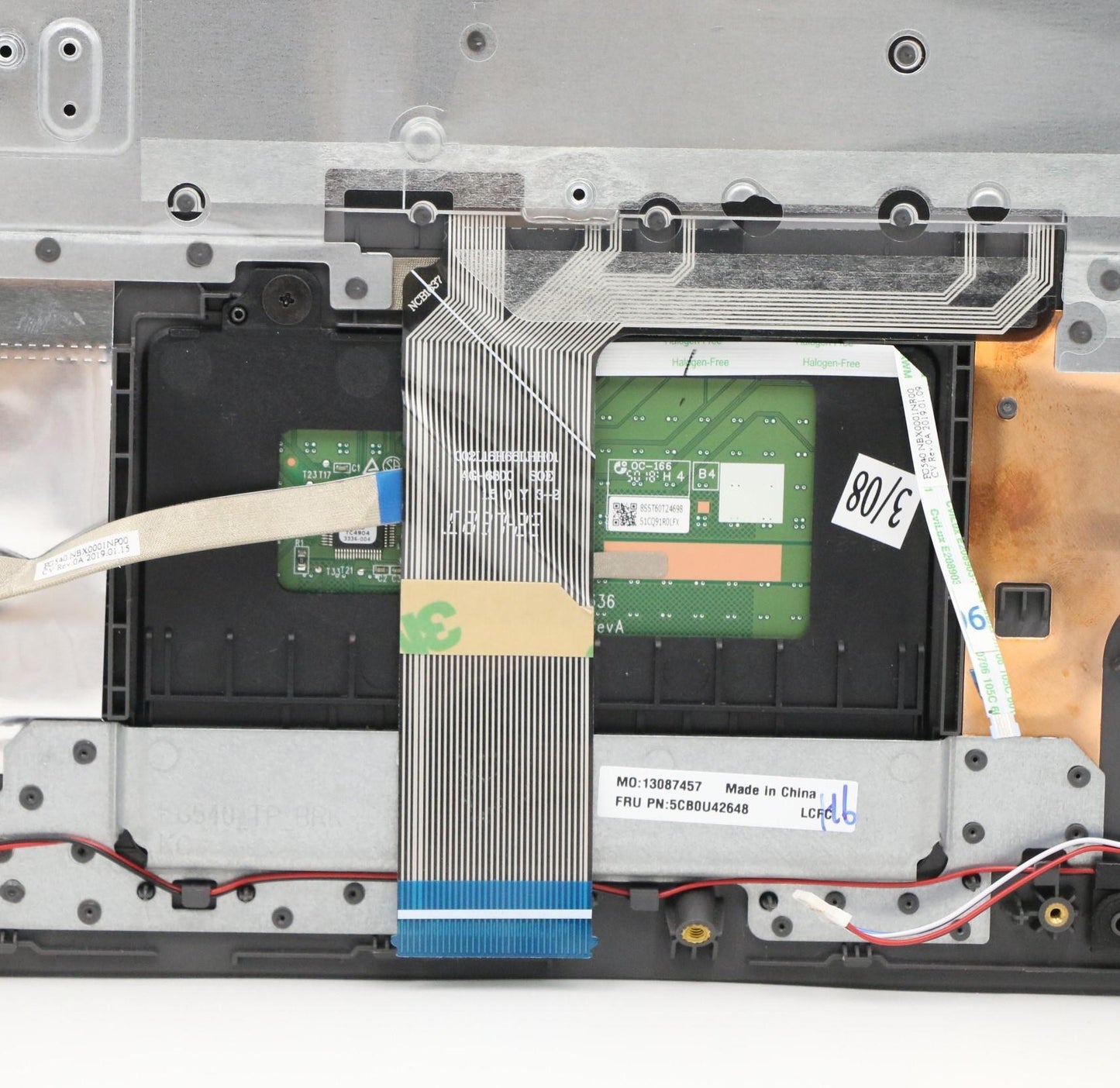 Lenovo Fv540 Log Up Assy Sub_Assy_Iro - 5CB0U42648