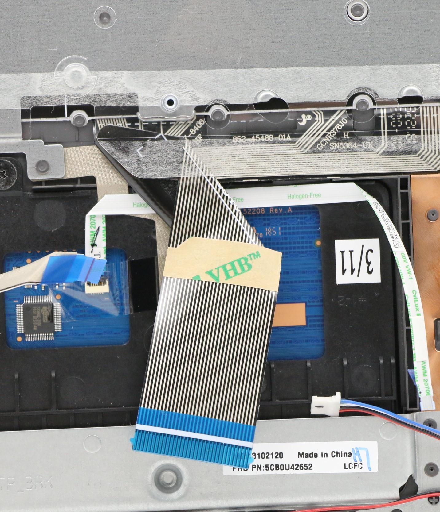 Lenovo Fv540 Log Up Assy Sub_Assy_Iro - 5CB0U42652