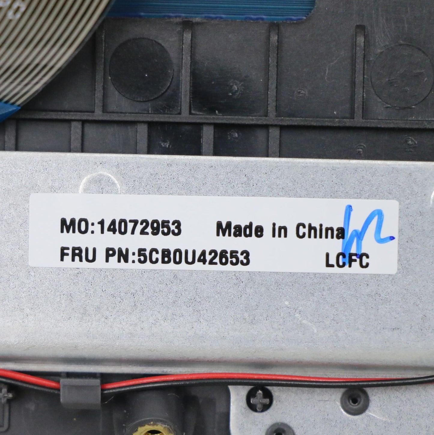 Lenovo Fv540 Log Up Assy Sub_Assy_Iro - 5CB0U42653