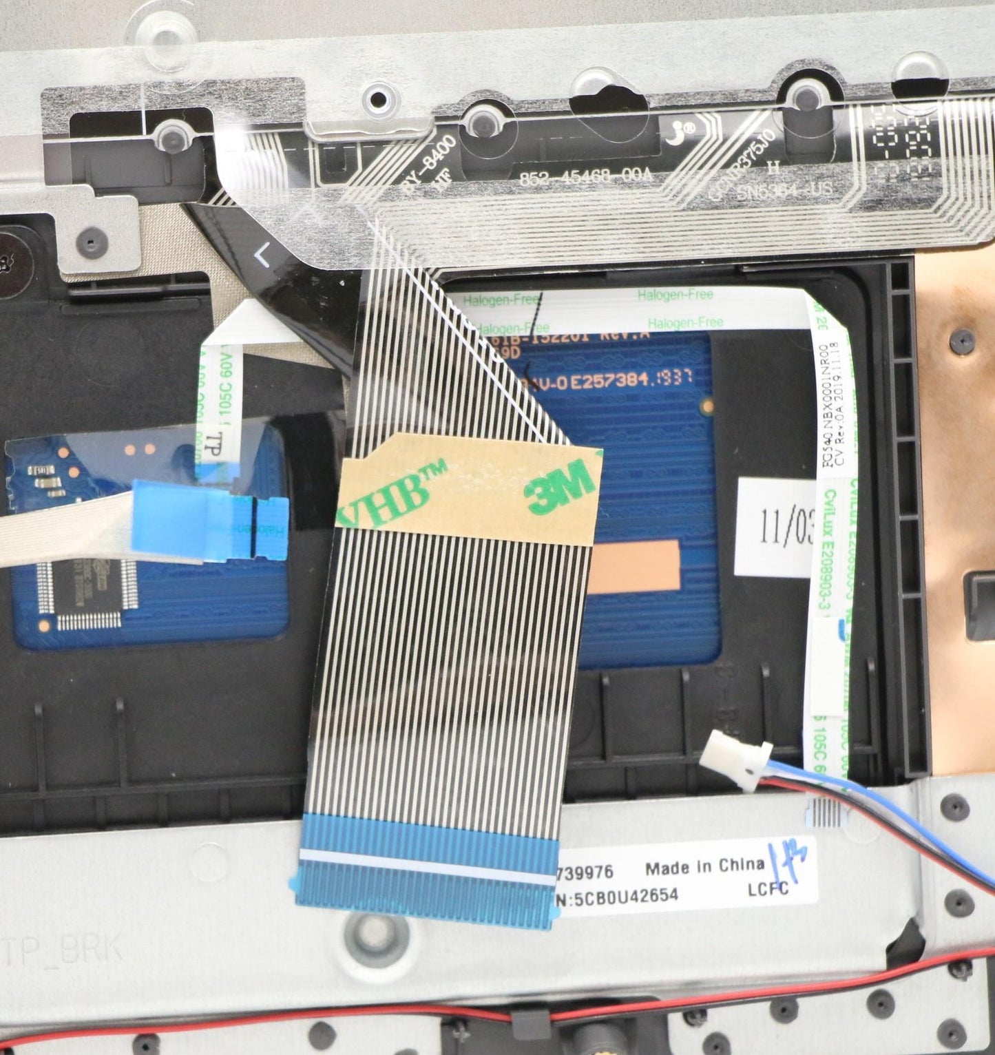 Lenovo Fv540 Log Up Assy Iron_Grey,In - 5CB0U42654