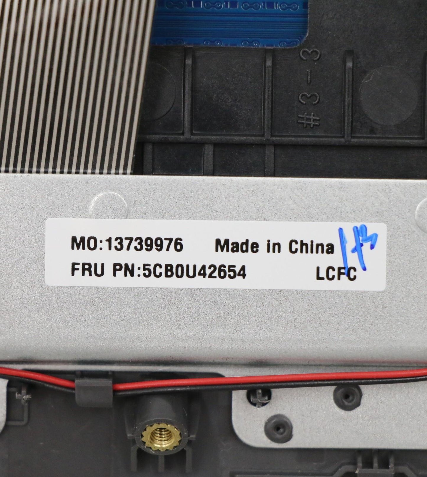 Lenovo Fv540 Log Up Assy Iron_Grey,In - 5CB0U42654