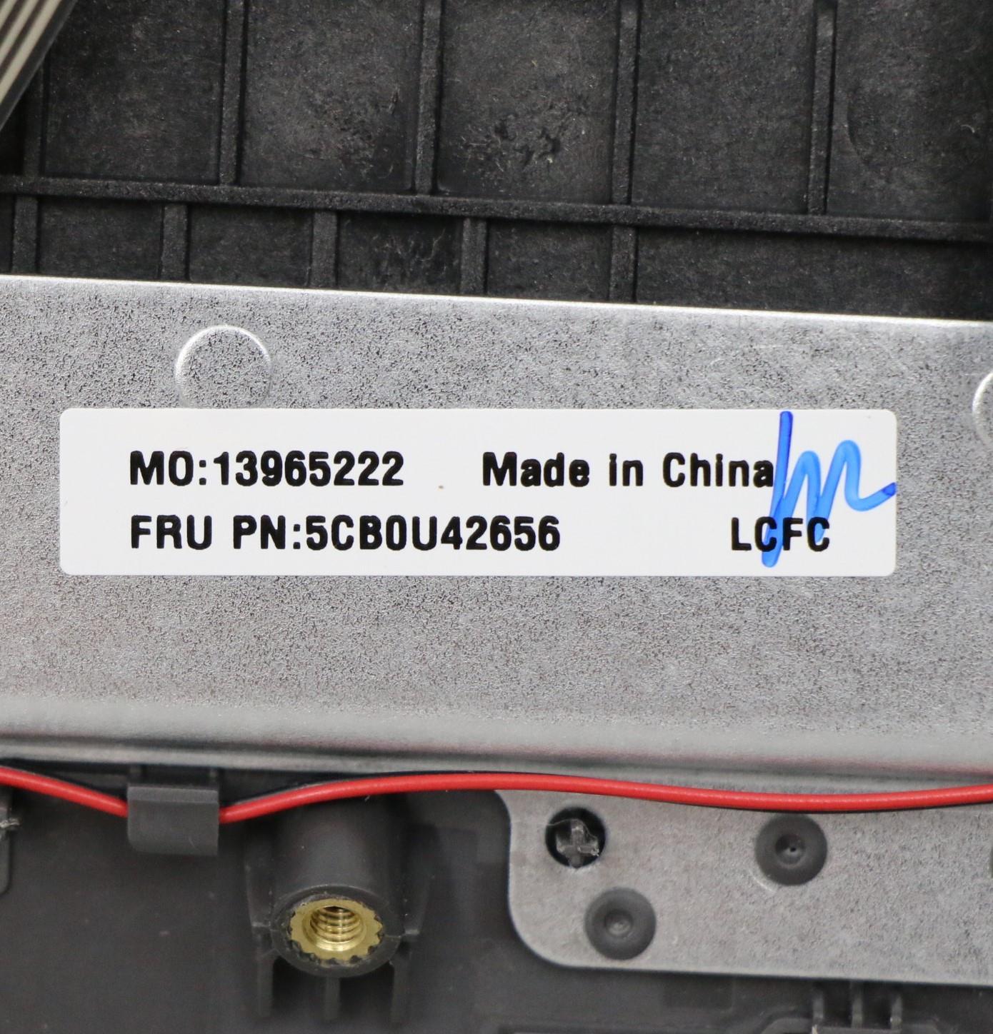 Lenovo Fv540 Log Up Assy Iron_Grey,Cz - 5CB0U42656