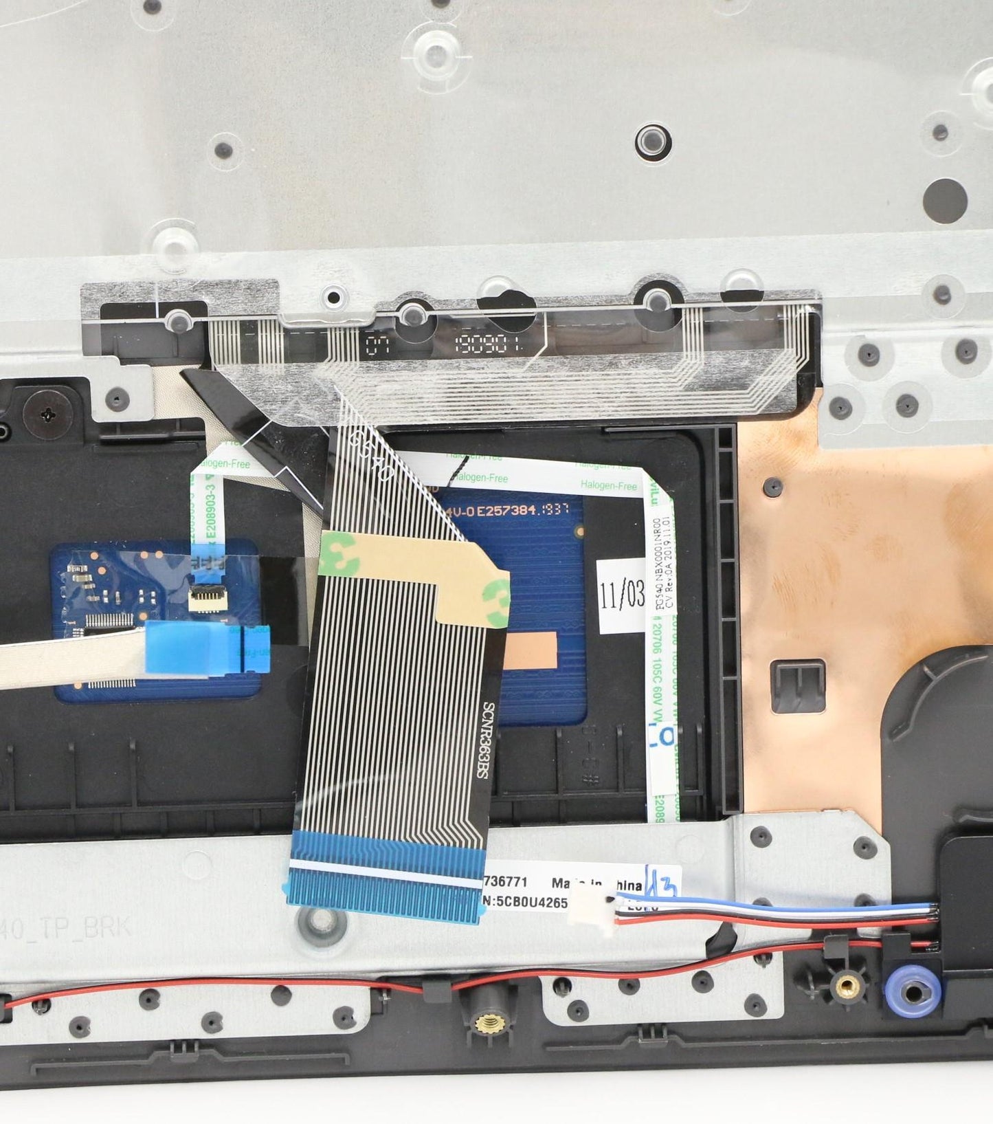 Lenovo Fv540 Log Up Assy Sub_Assy_Iro - 5CB0U42657