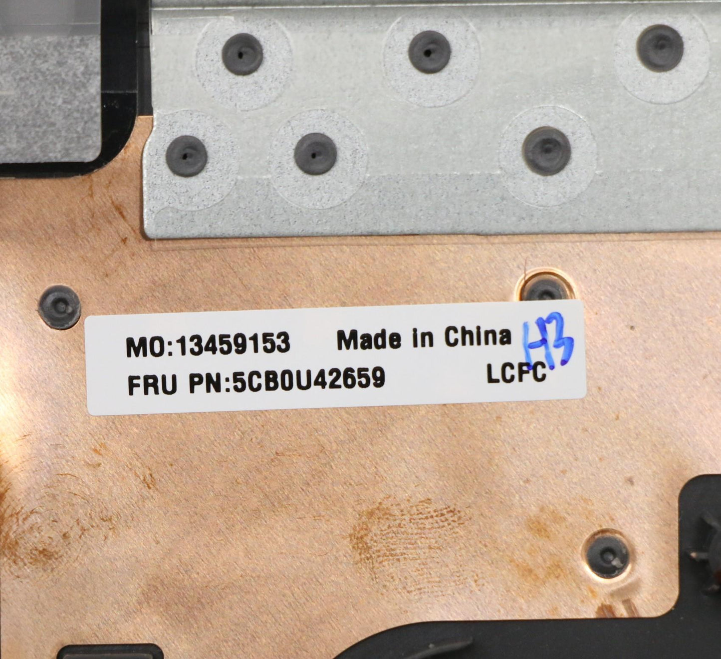 Lenovo Fv540 Log Up Assy Sub_Assy_Iro - 5CB0U42659