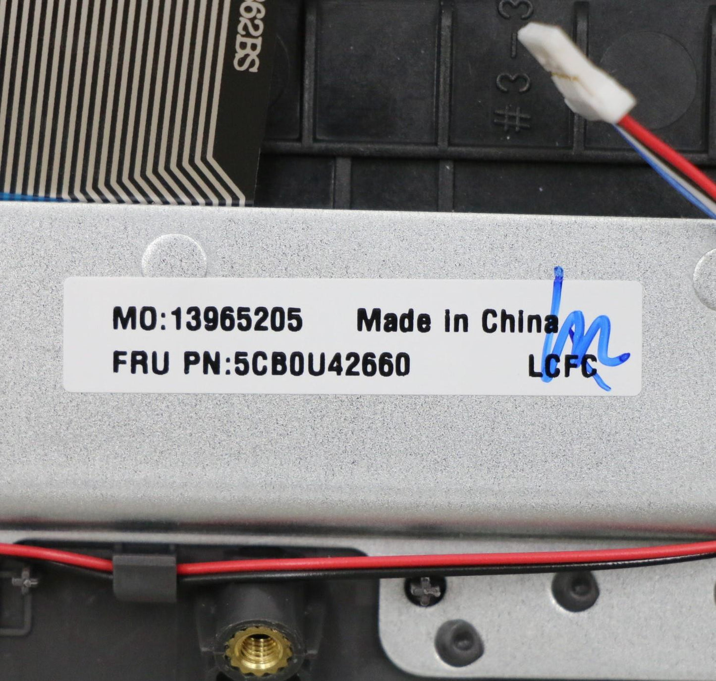 Lenovo Fv540 Log Up Assy Iron_Grey,Ar - 5CB0U42660