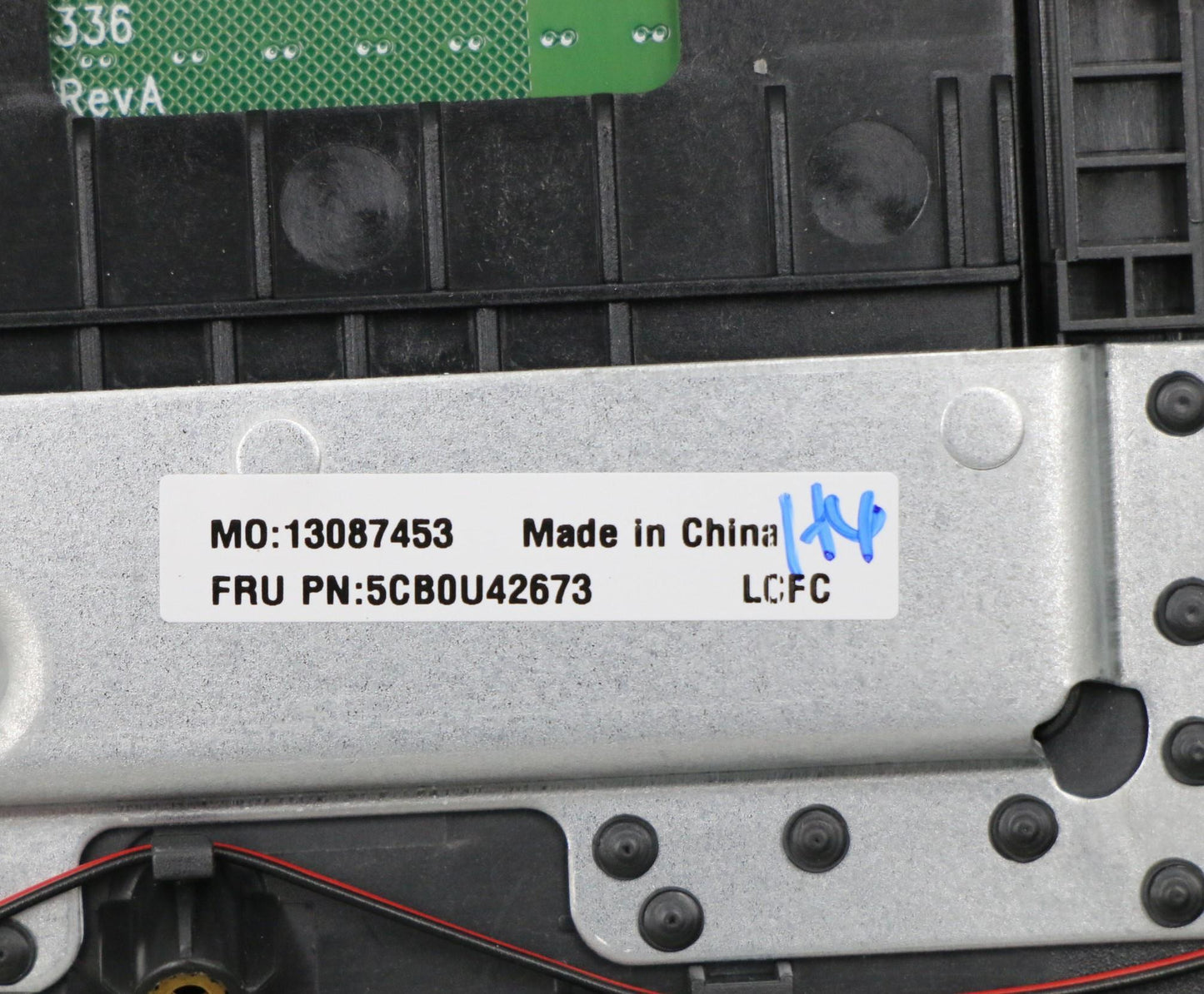 Lenovo Log Up Assy W/Kb Nfp Iron_Gray - 5CB0U42673