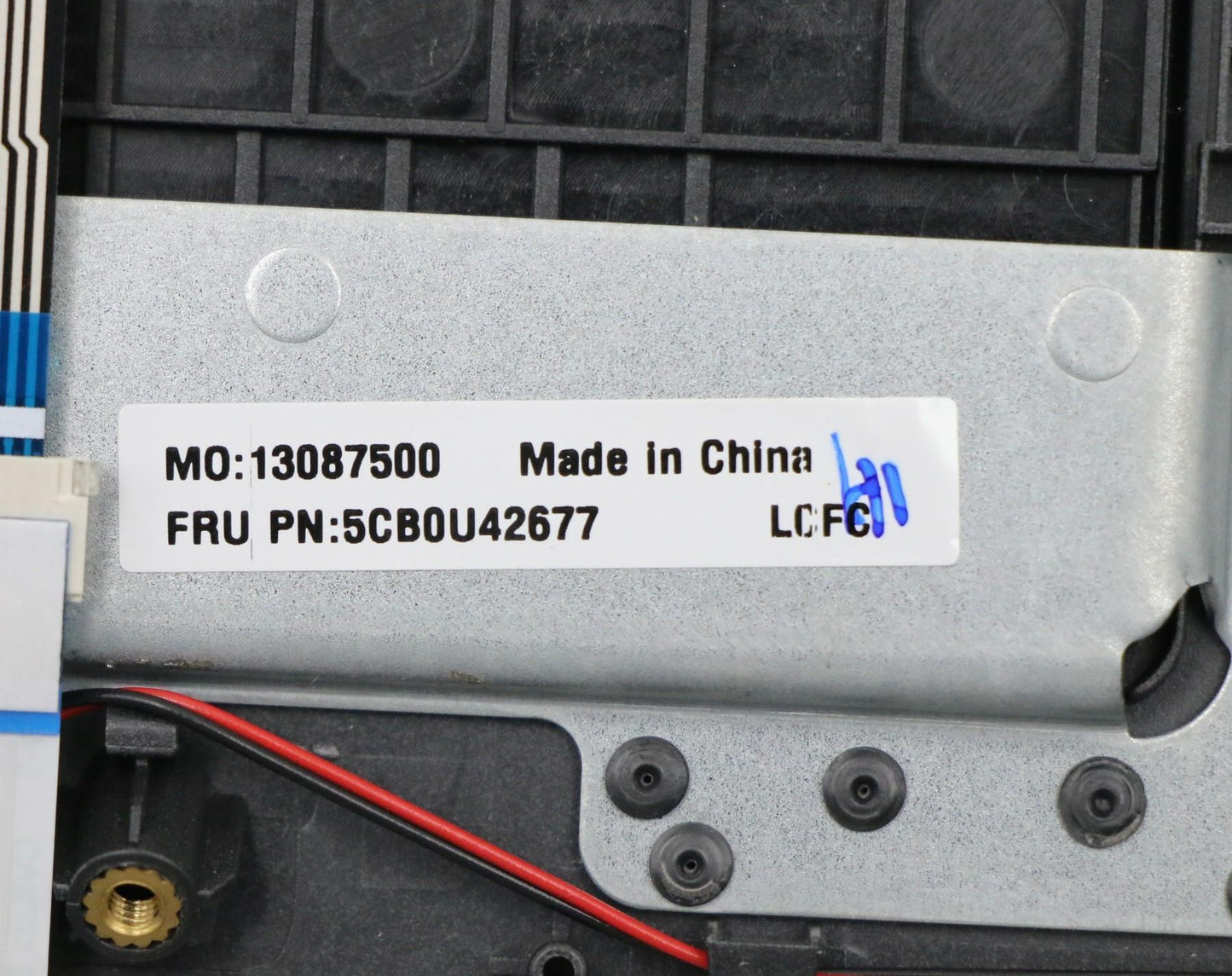 Lenovo Log Up Assy W/Kb Nfp Iron_Gray - 5CB0U42677