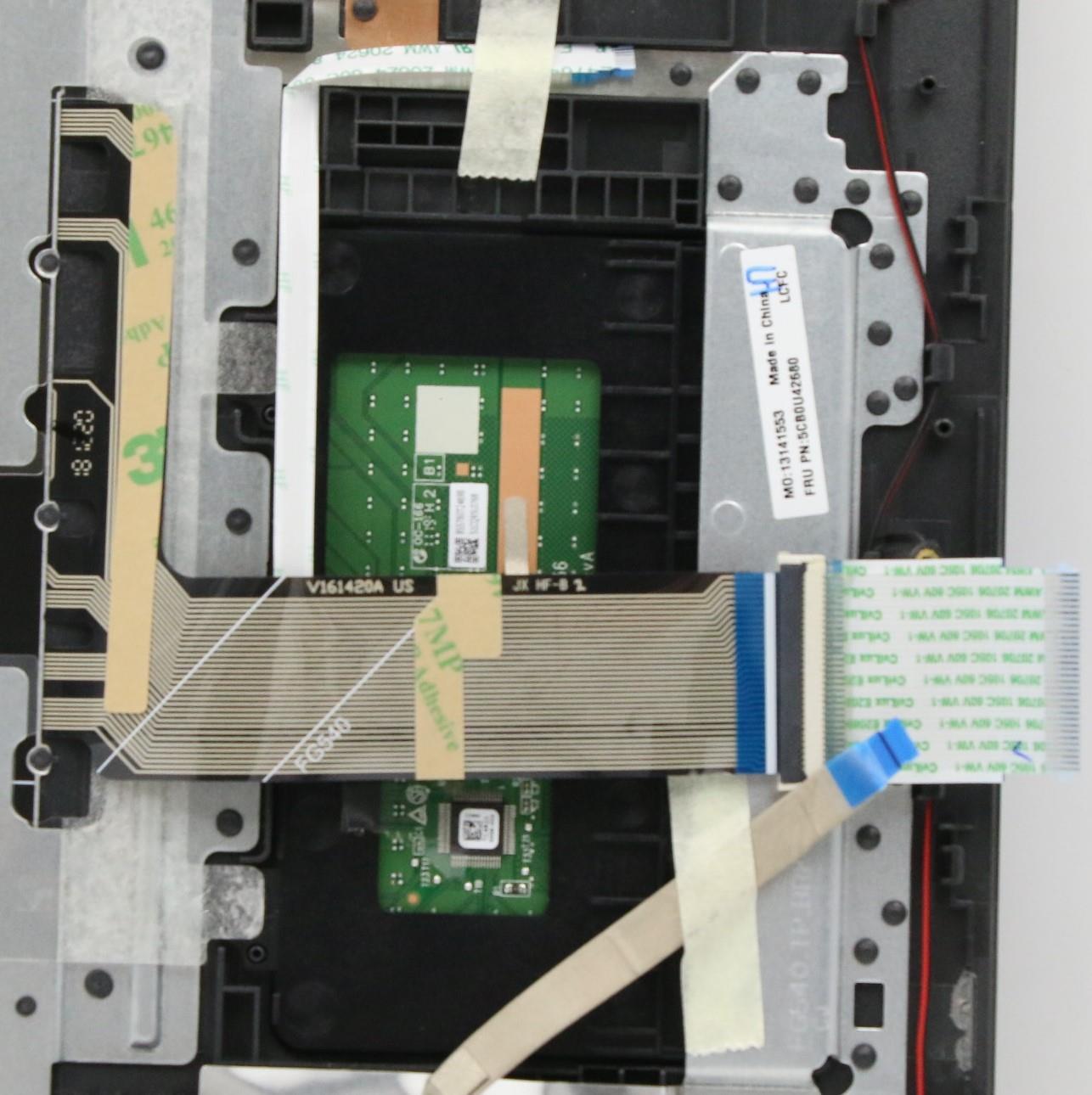 Lenovo Log Up Assy W/Kb Nfp Iron_Gray - 5CB0U42680