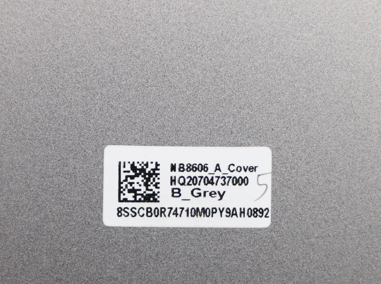 Lenovo A Cover_Gray Ag300 H 81Ne - 5CB0U42699