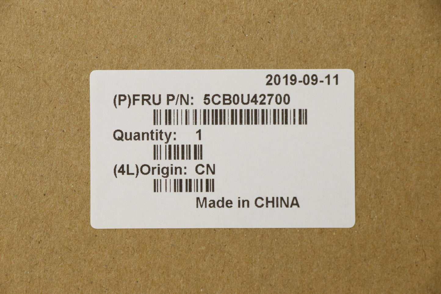 Lenovo Lower Case Cover, D Cover Sub-assembly - 5CB0U42700