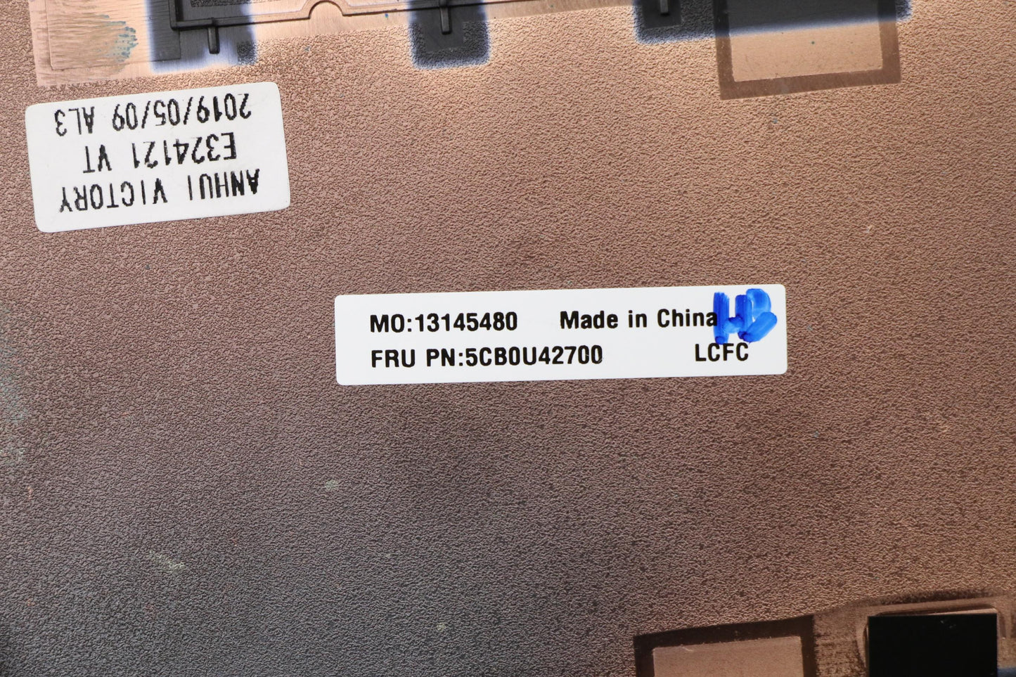 Lenovo Lower Case Cover, D Cover Sub-assembly - 5CB0U42700