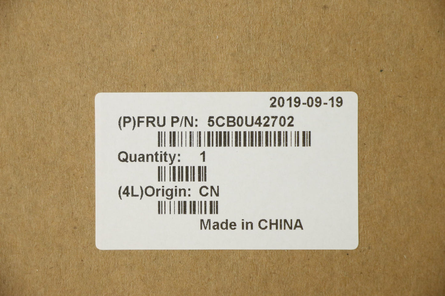 Lenovo A_Cover_Sub_Assy_32T_60Hz_Row - 5CB0U42702