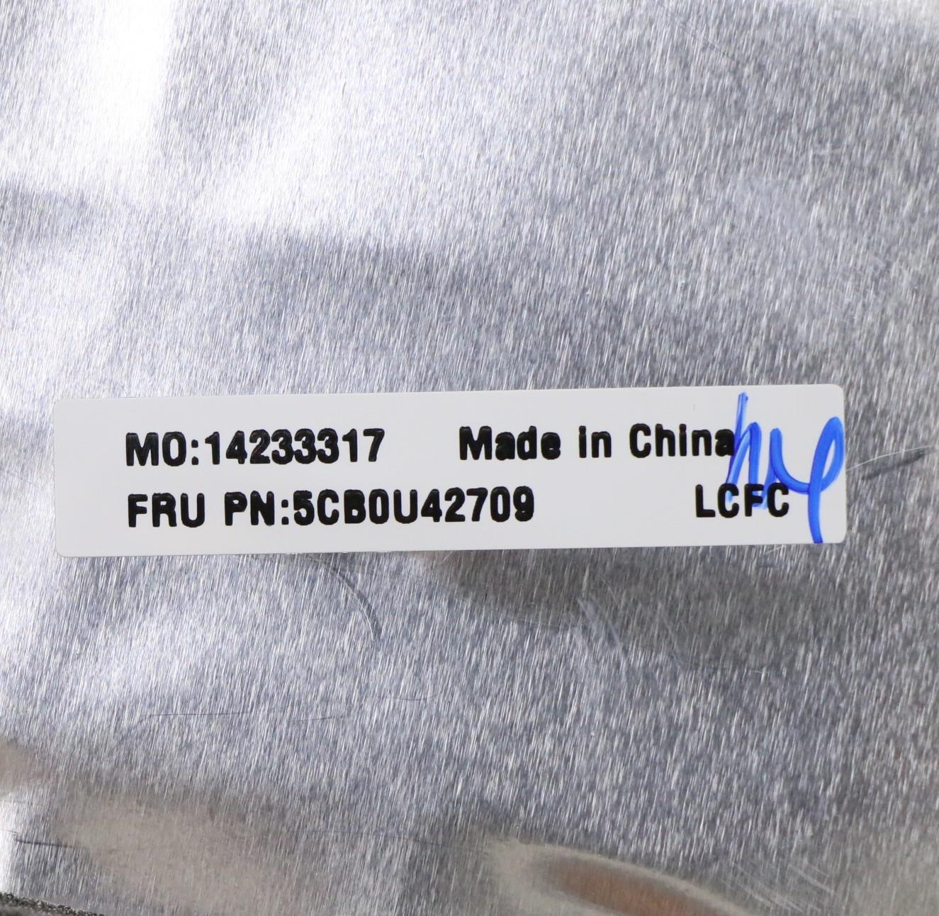 Lenovo Log Up Assy W/Kb Nfp Bl_Ko - 5CB0U42709
