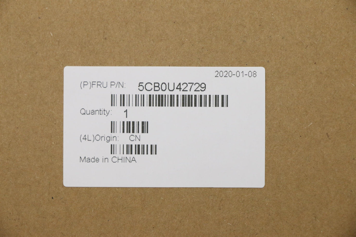 Lenovo Log Up Assy W/Kb Nfp Bl_Cz-Sk - 5CB0U42729