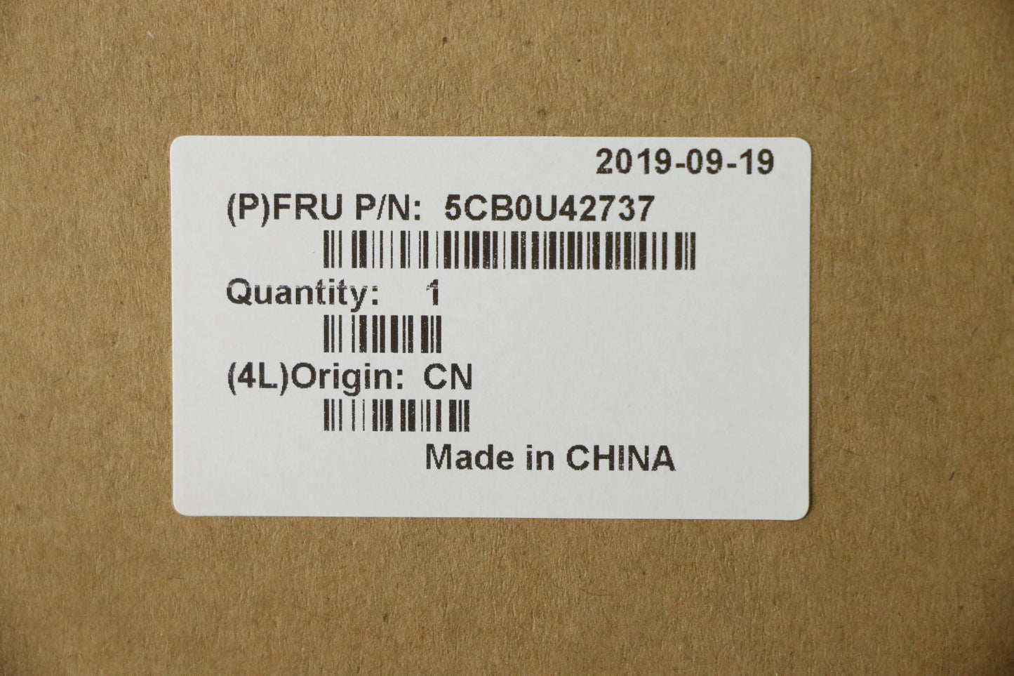 Lenovo Lower Case Cover, Black - 5CB0U42737