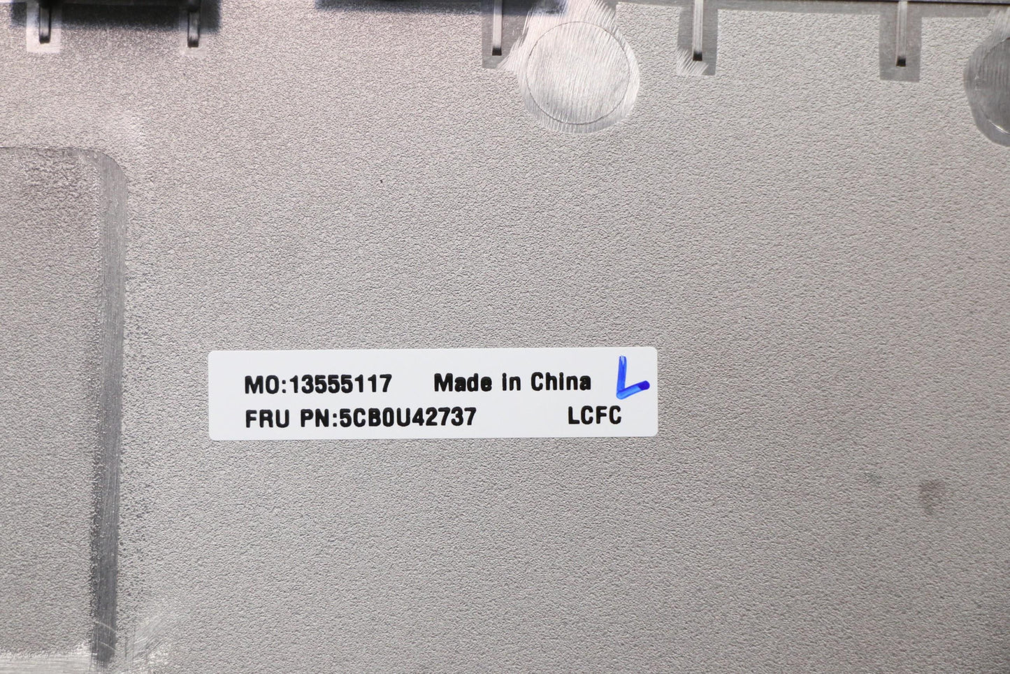 Lenovo Lower Case Cover, Black - 5CB0U42737