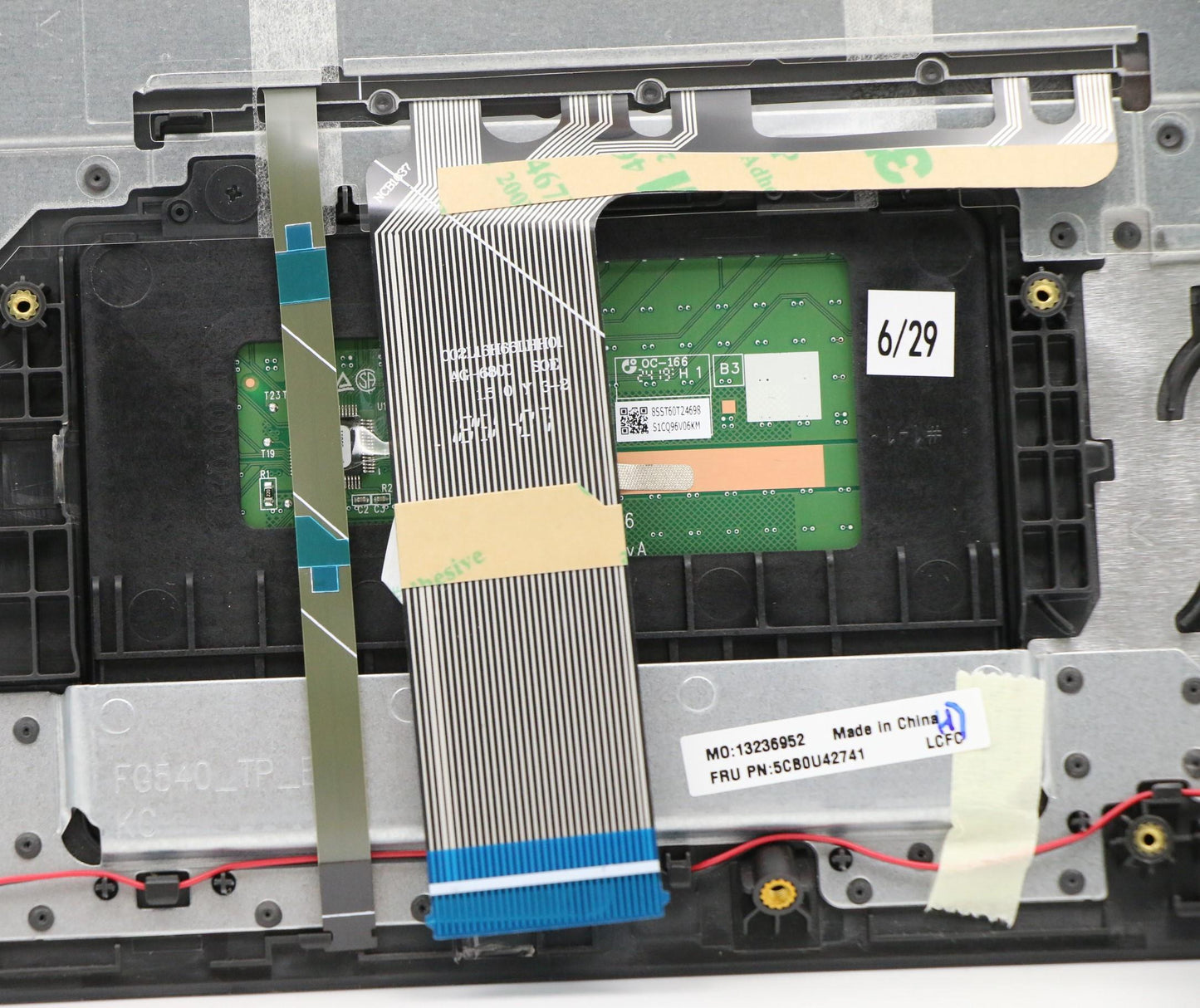 Lenovo Fg541 Log Up Assy G_Black Bl,L - 5CB0U42741