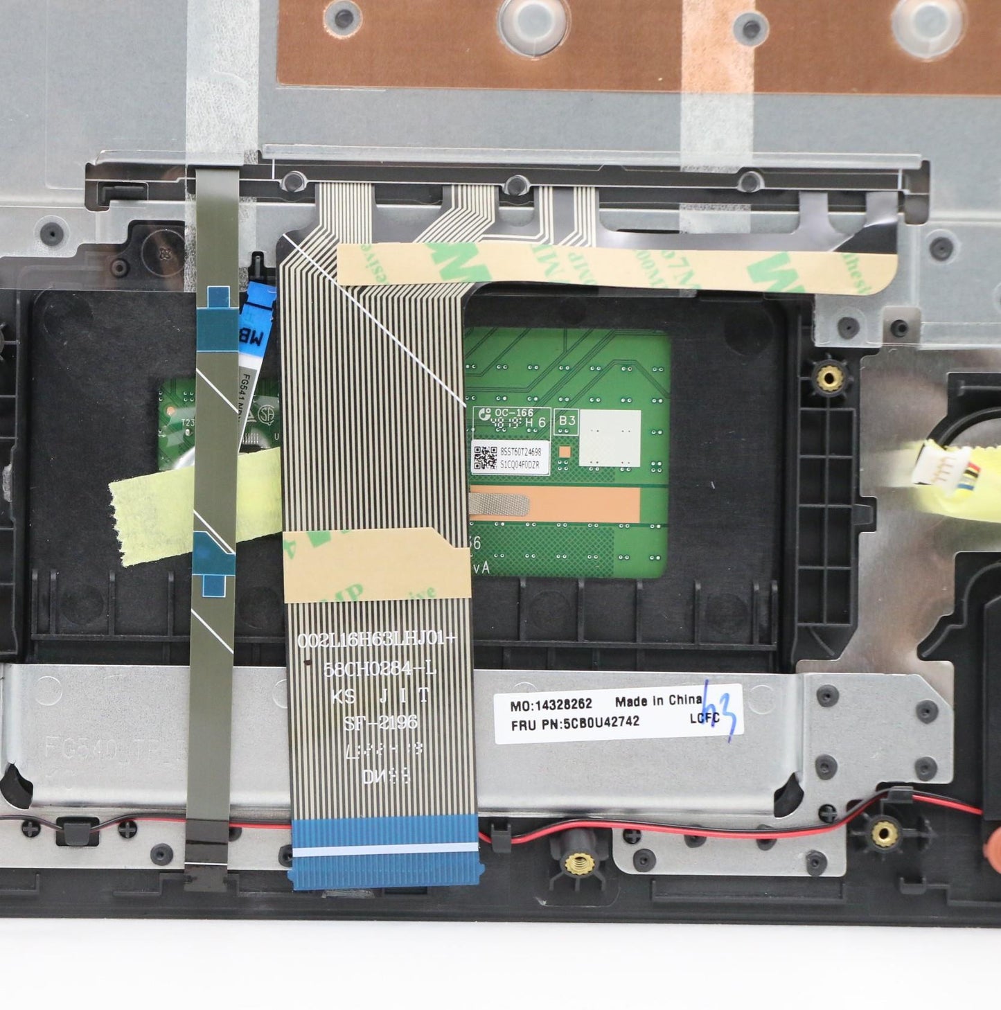 Lenovo Fg541 Log Up Assy G_Black Bl,K - 5CB0U42742