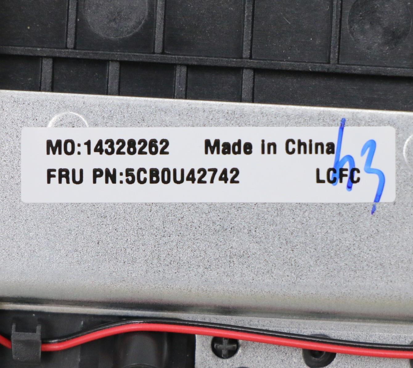 Lenovo Fg541 Log Up Assy G_Black Bl,K - 5CB0U42742