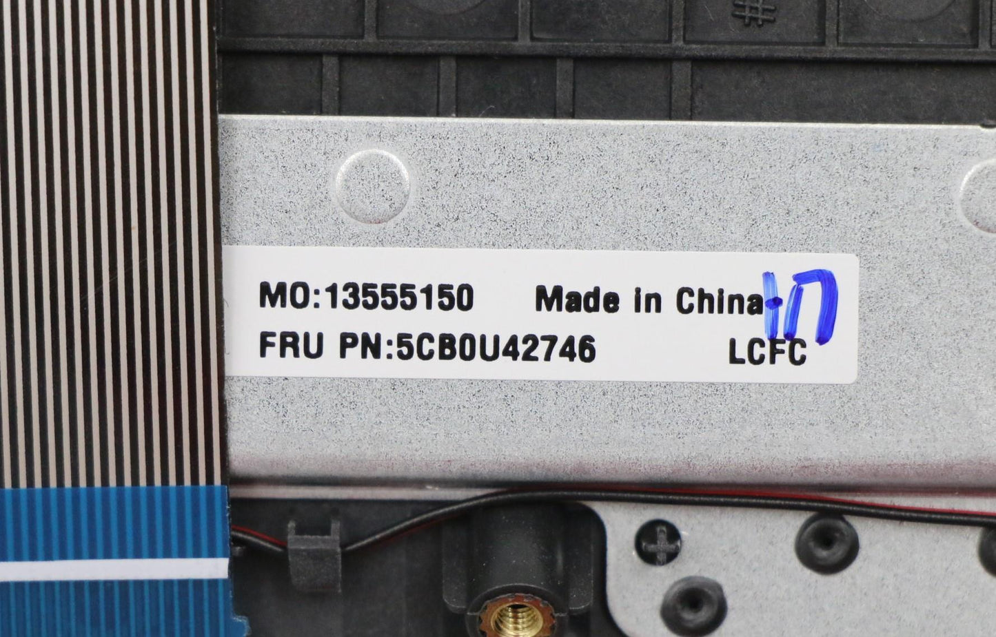 Lenovo Fg541 Log Up Assy G_Black Bl,H - 5CB0U42746