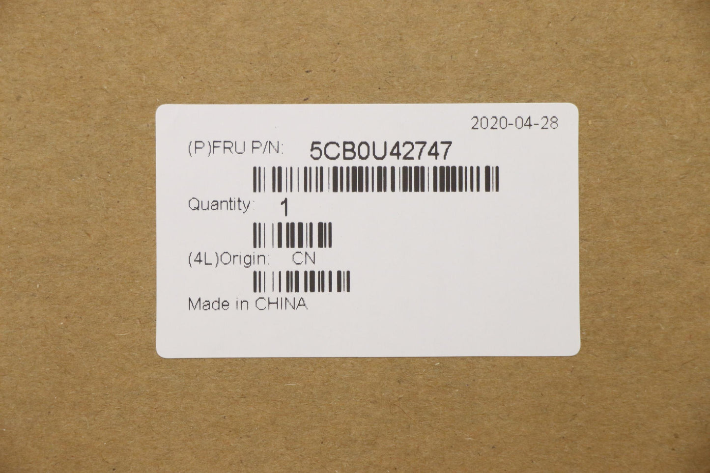 Lenovo Fg541 Log Up Assy G_Black Bl,G - 5CB0U42747