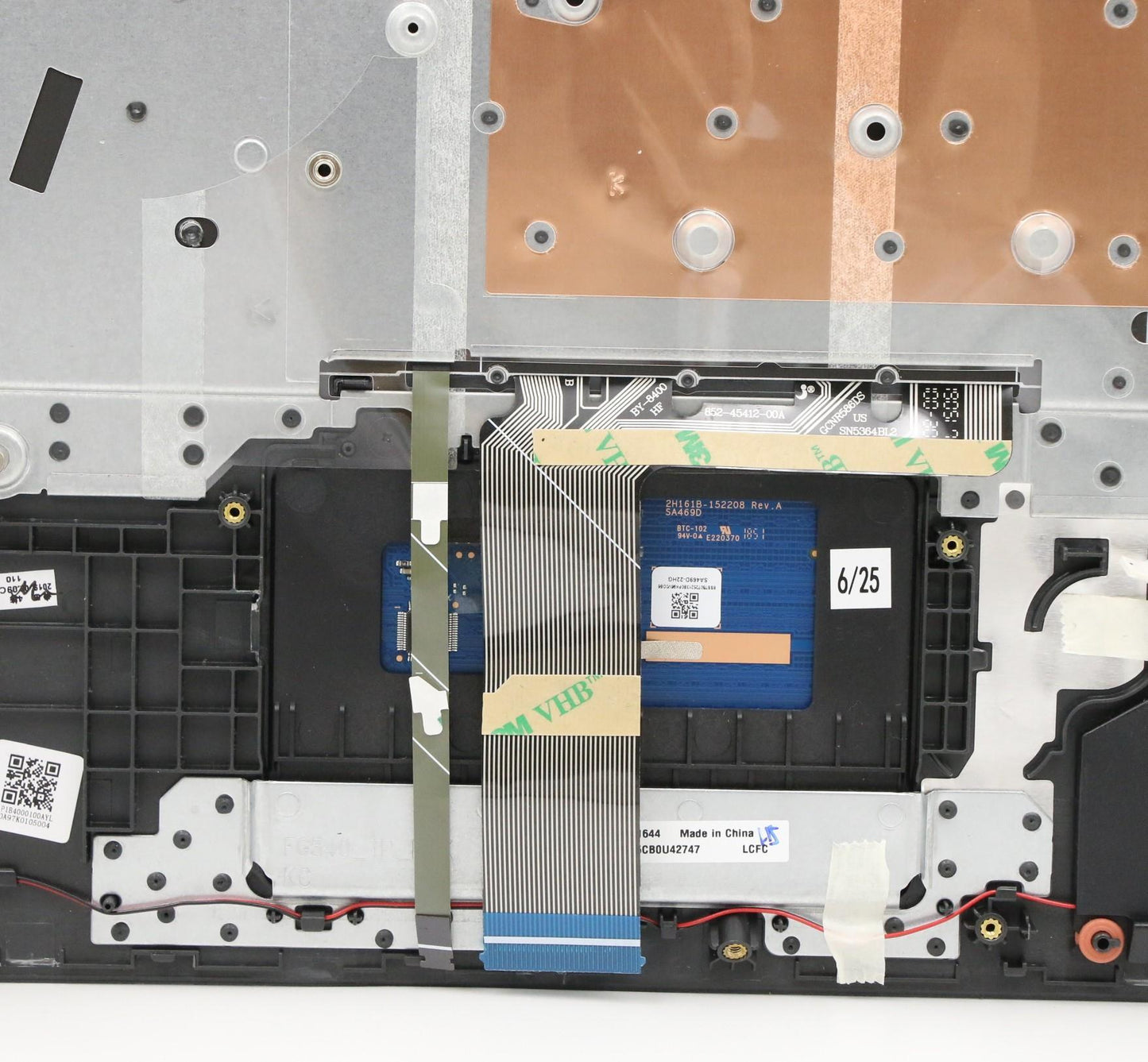 Lenovo Fg541 Log Up Assy G_Black Bl,G - 5CB0U42747