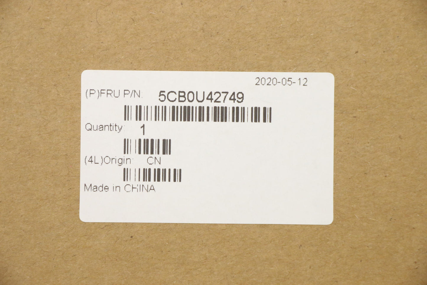 Lenovo Fg541 Log Up Assy G_Black Bl,C - 5CB0U42749