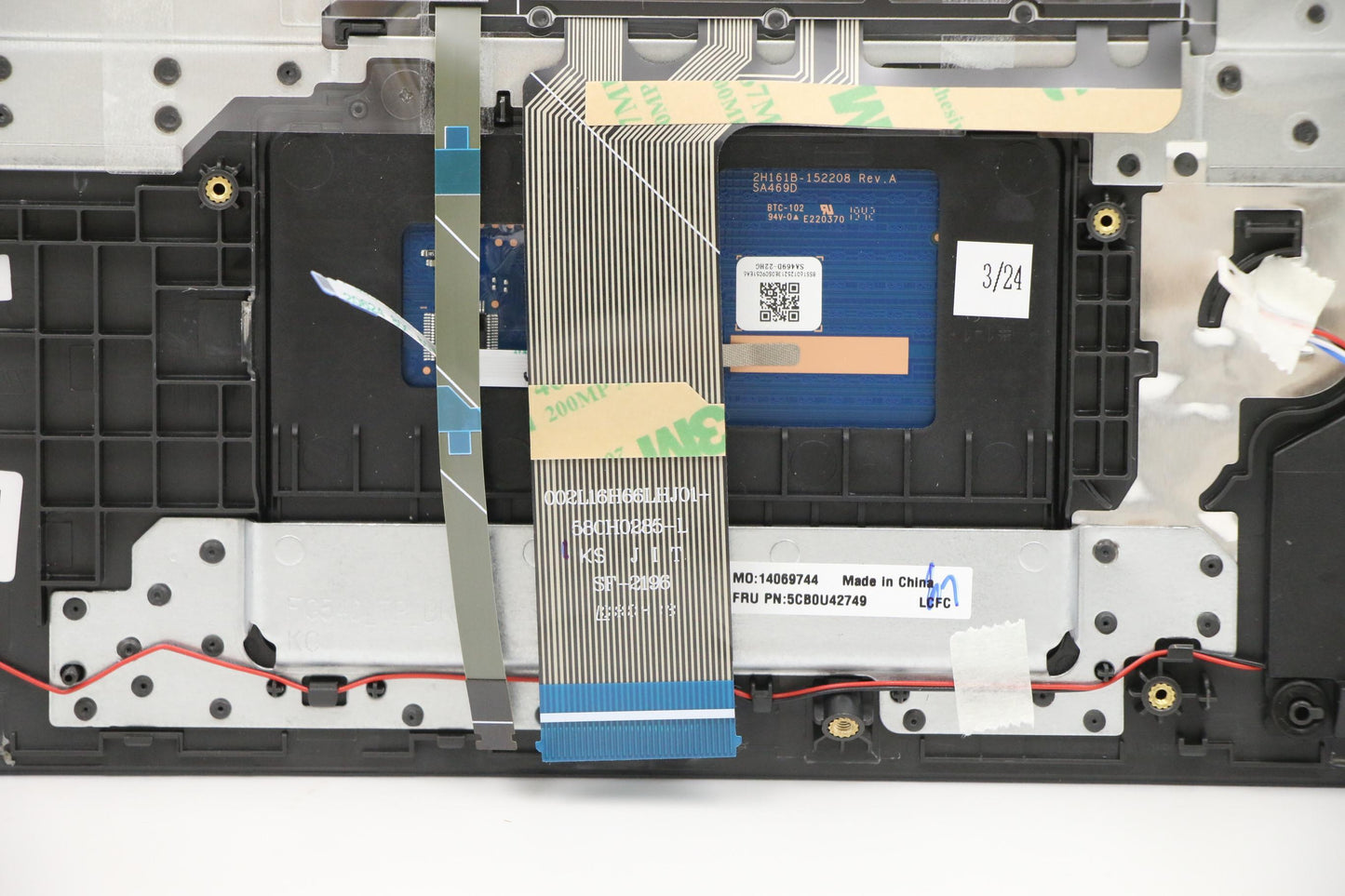 Lenovo Fg541 Log Up Assy G_Black Bl,C - 5CB0U42749