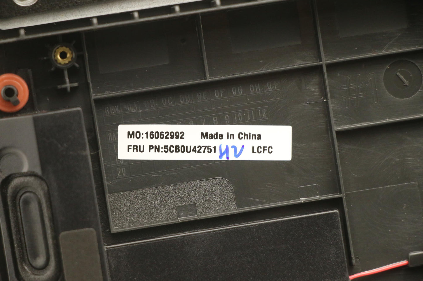 Lenovo Fg541 Log Up Assy G_Black Bl,P - 5CB0U42751