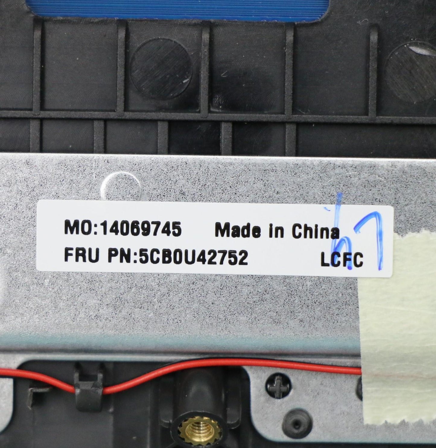 Lenovo Fg541 Log Up Assy G_Black Bl,R - 5CB0U42752