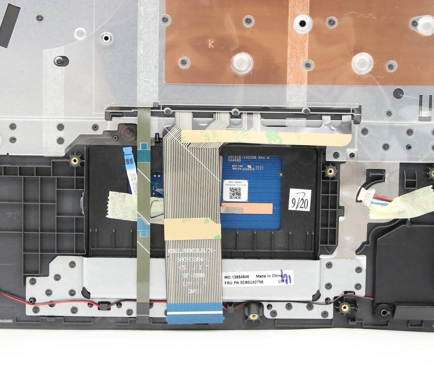 Lenovo Fg541 Log Up Assy G_Black Bl,C - 5CB0U42756