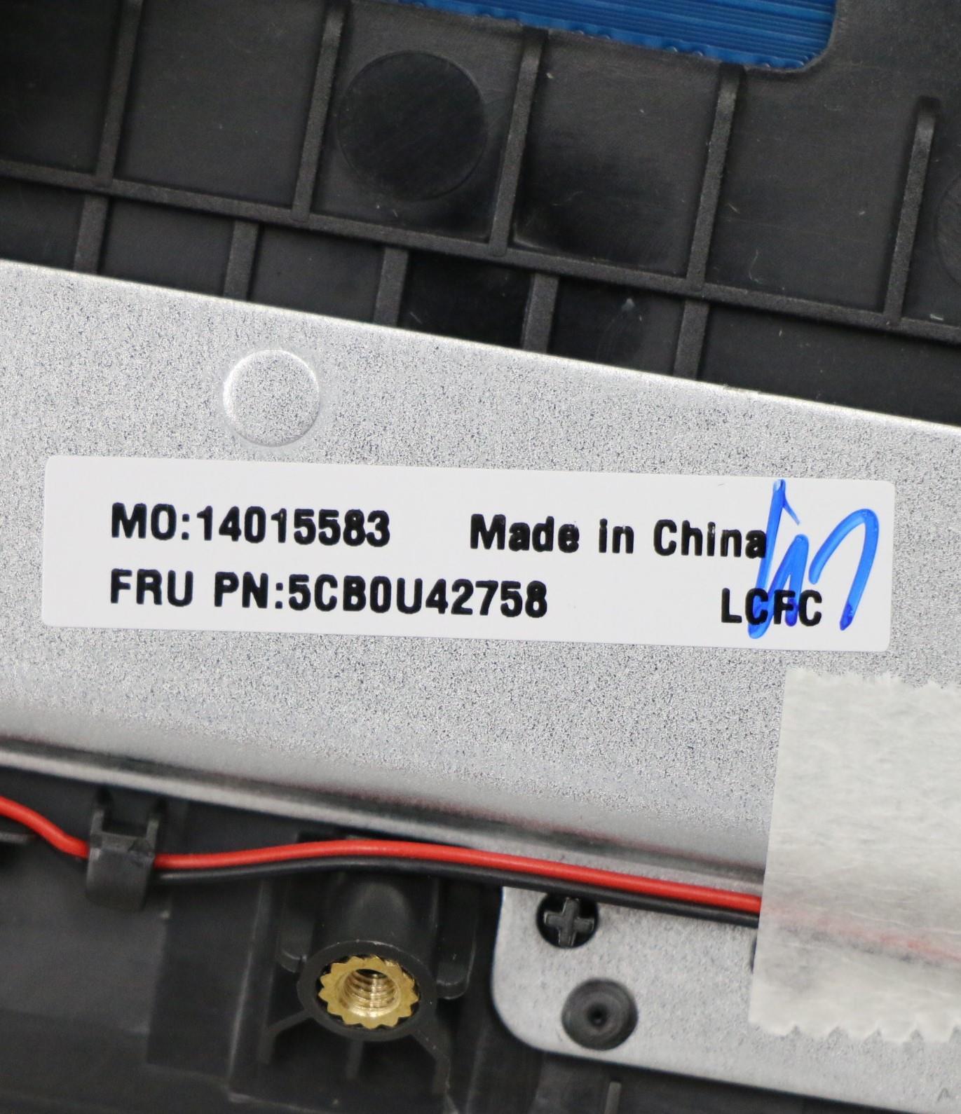 Lenovo Fg541 Log Up Assy G_Black Bl,T - 5CB0U42758