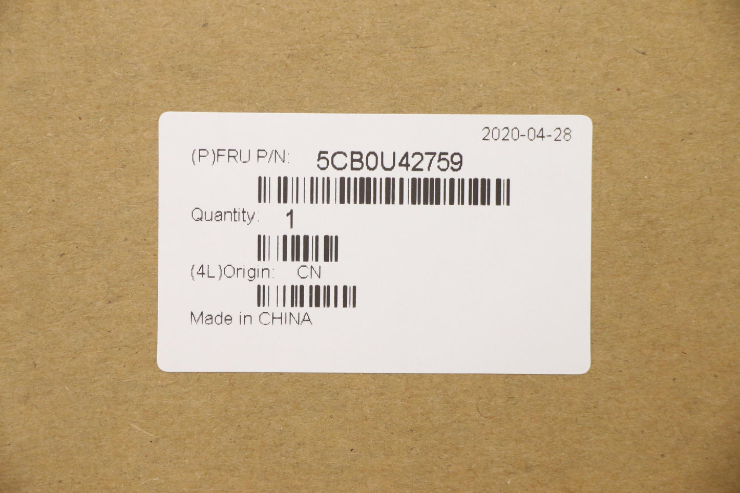 Lenovo Fg541 Log Up Assy G_Black Bl,U - 5CB0U42759