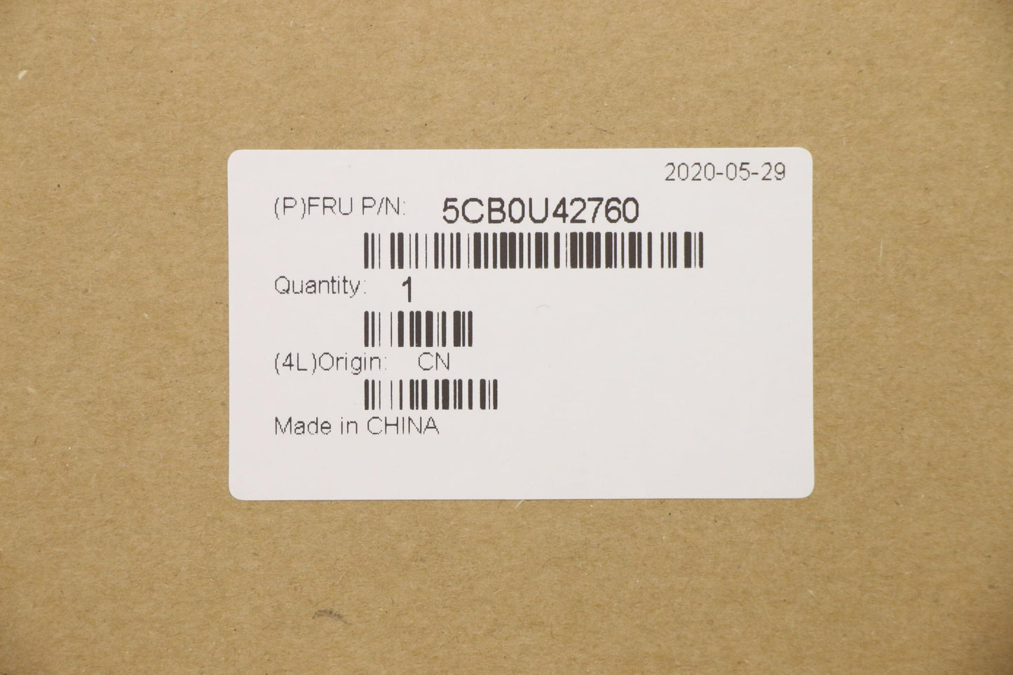 Lenovo Fg541 Log Up Assy G_Black Bl,I - 5CB0U42760