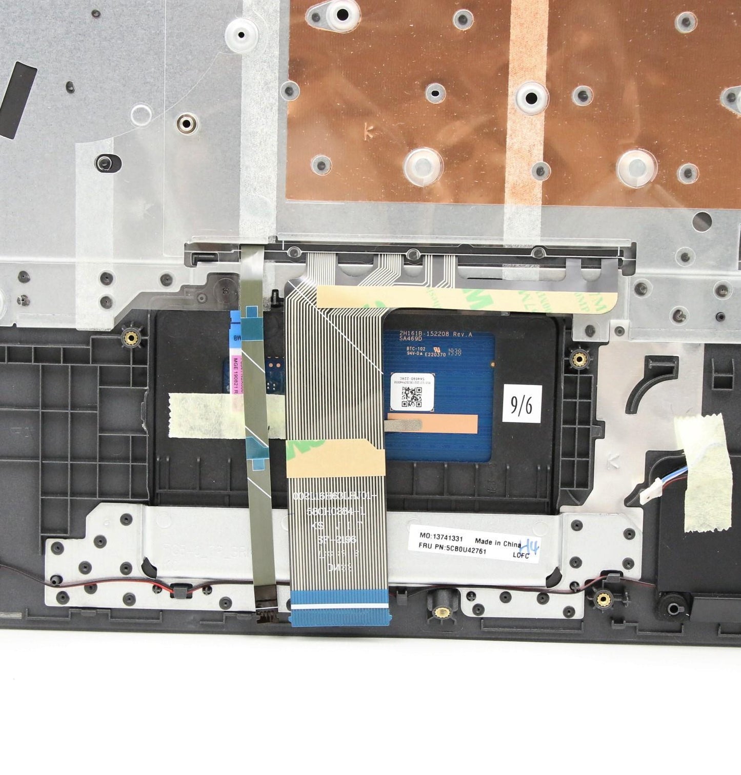 Lenovo Fg541 Log Up Assy G_Black Bl,U - 5CB0U42761