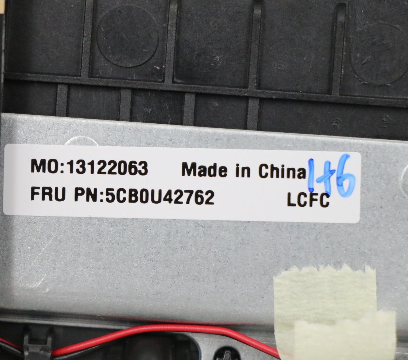 Lenovo Fg541 Log Up Assy G_Black Bl,C - 5CB0U42762