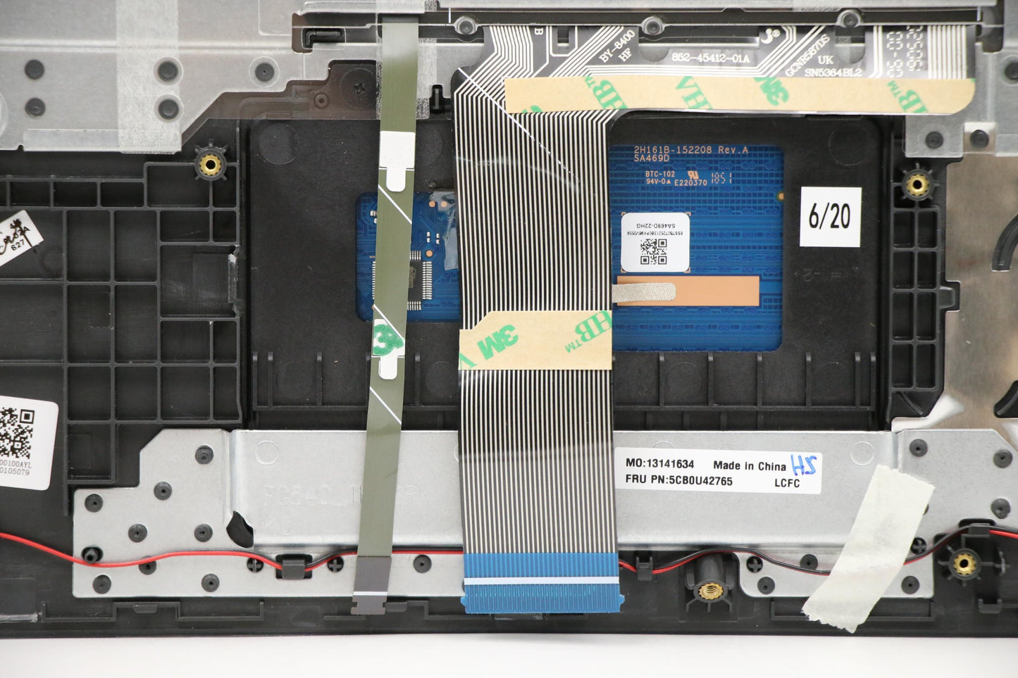Lenovo Fg541 Log Up Assy G_Black Bl,B - 5CB0U42765