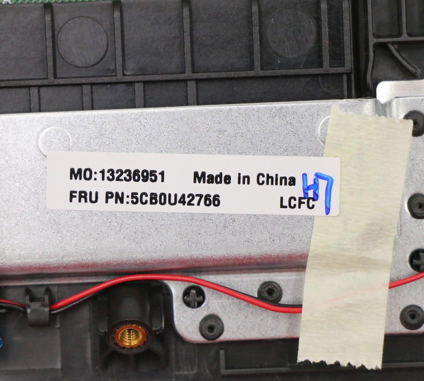 Lenovo Fg541 Log Up Assy G_Black Bl,A - 5CB0U42766