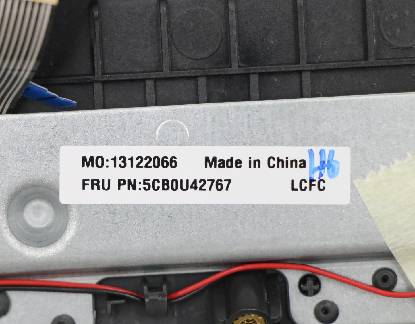 Lenovo Fg541 Log Up Assy G_Black Bl,F - 5CB0U42767